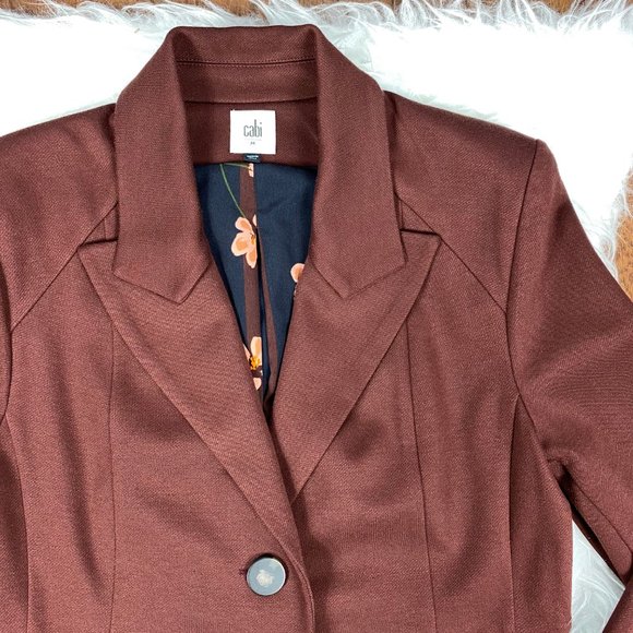 CAbi Boss Jacket in Currant Wine 3545 Size Medium - Picture 5 of 8